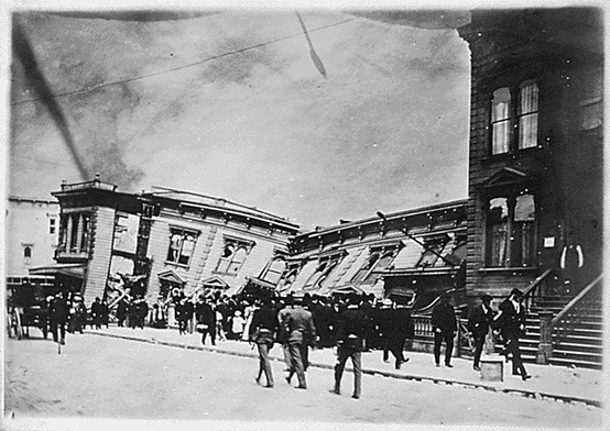 Photo:  San Francisco after the 1906 earthquake.